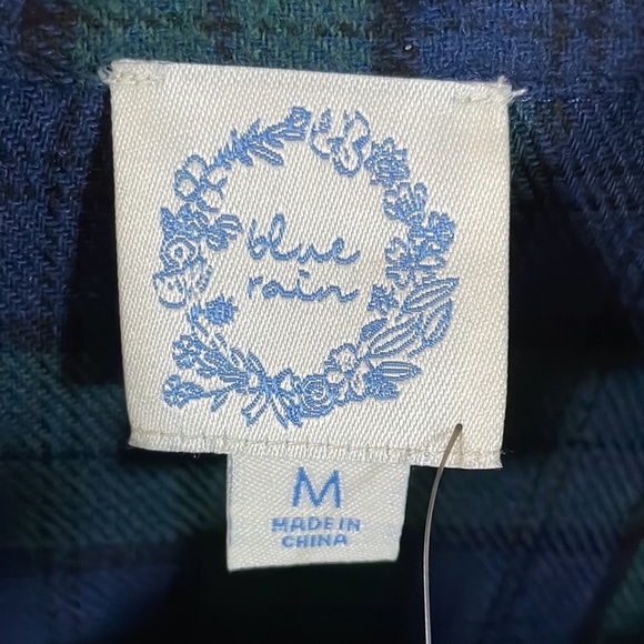 β¨HPx3β¨Francescaβs Amanda Ruffled Plaid Mini Dress Womenβs Medium - Picture 4 of 7